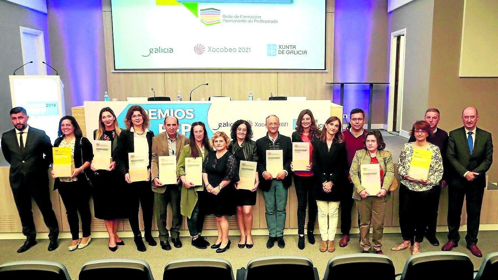 Premio PFPP 2018 para o profesorado do IES Valadares.