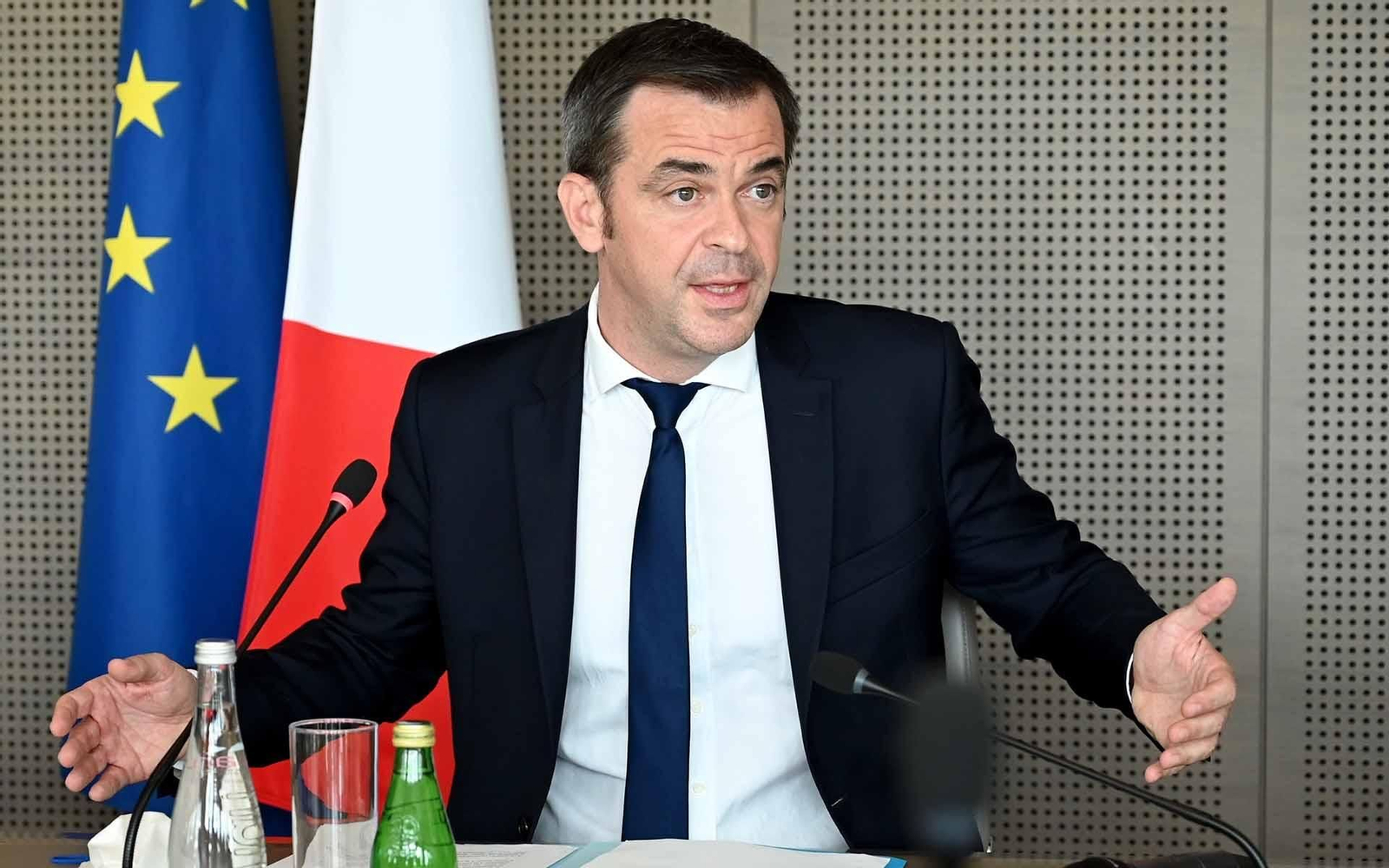 Olivier Veran, ministro francés de Salud. EFE/EPA/BERTRAND GUAY / POOL MAXPPP OUT