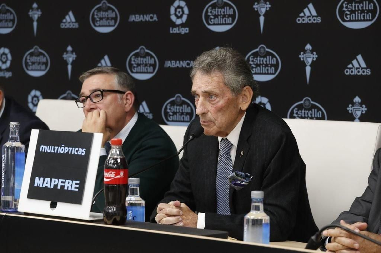 El presidente, Carlos Mouriño.