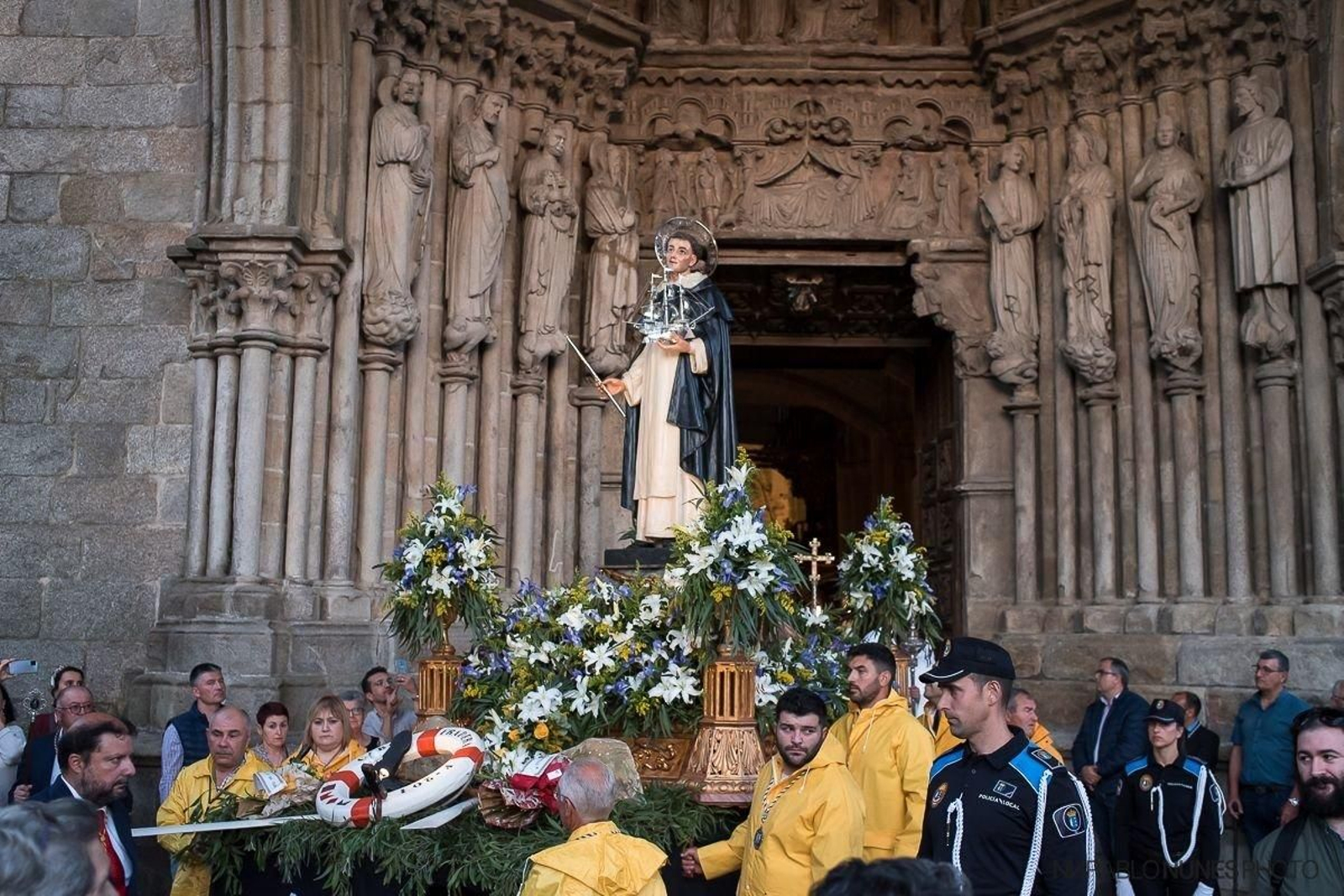San Telmo, patrón de Tui, será venerado por el municipio desde mañana y hasta el próximo 8 de abril.
