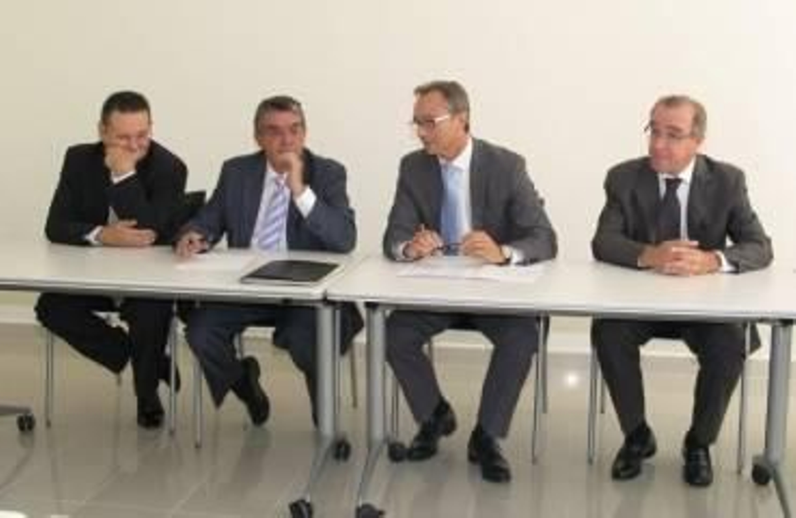 Un momento de la reunión.