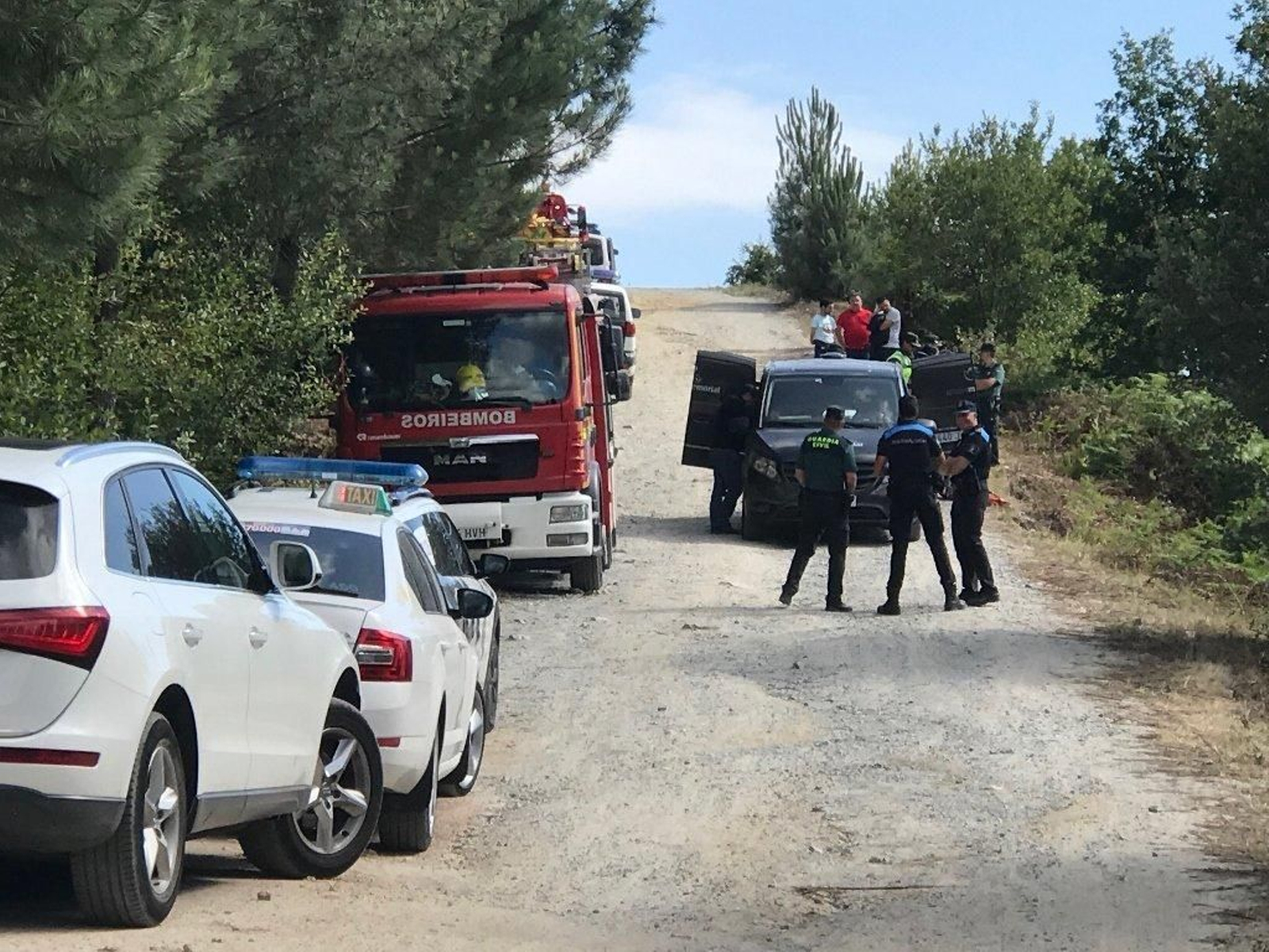 Fallece un camionero en Mos // Alberte
