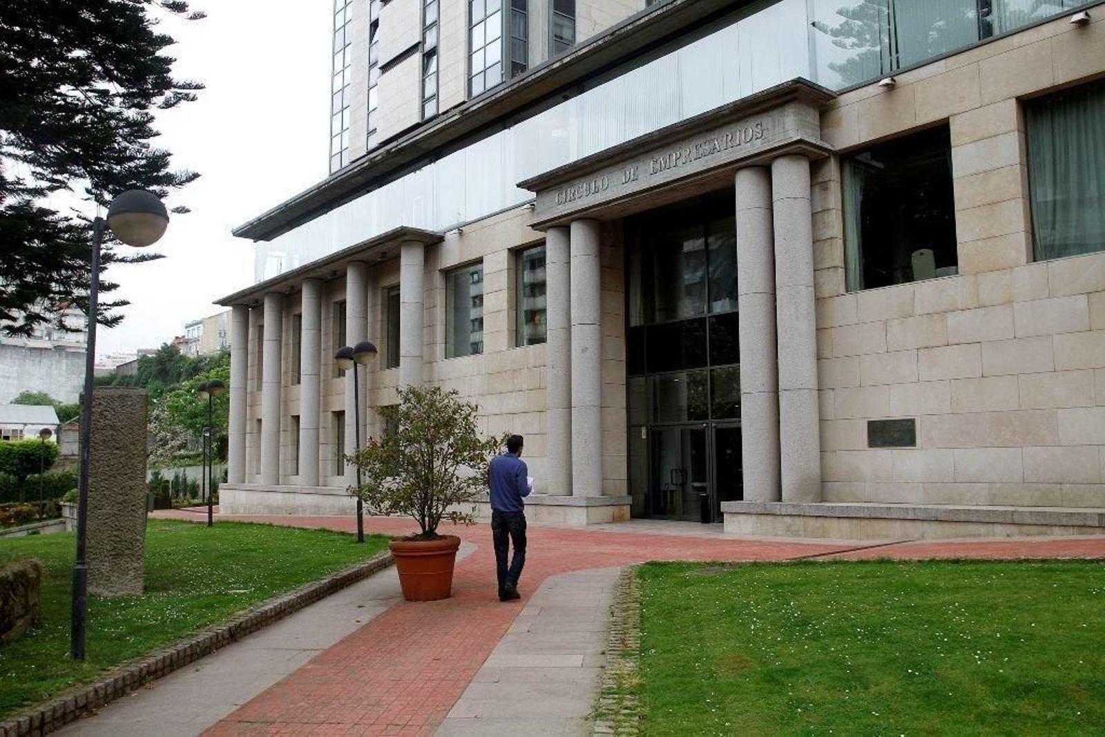 La sede del Círculo de Empresarios de Galicia, propiedad de Club Financiero SA.