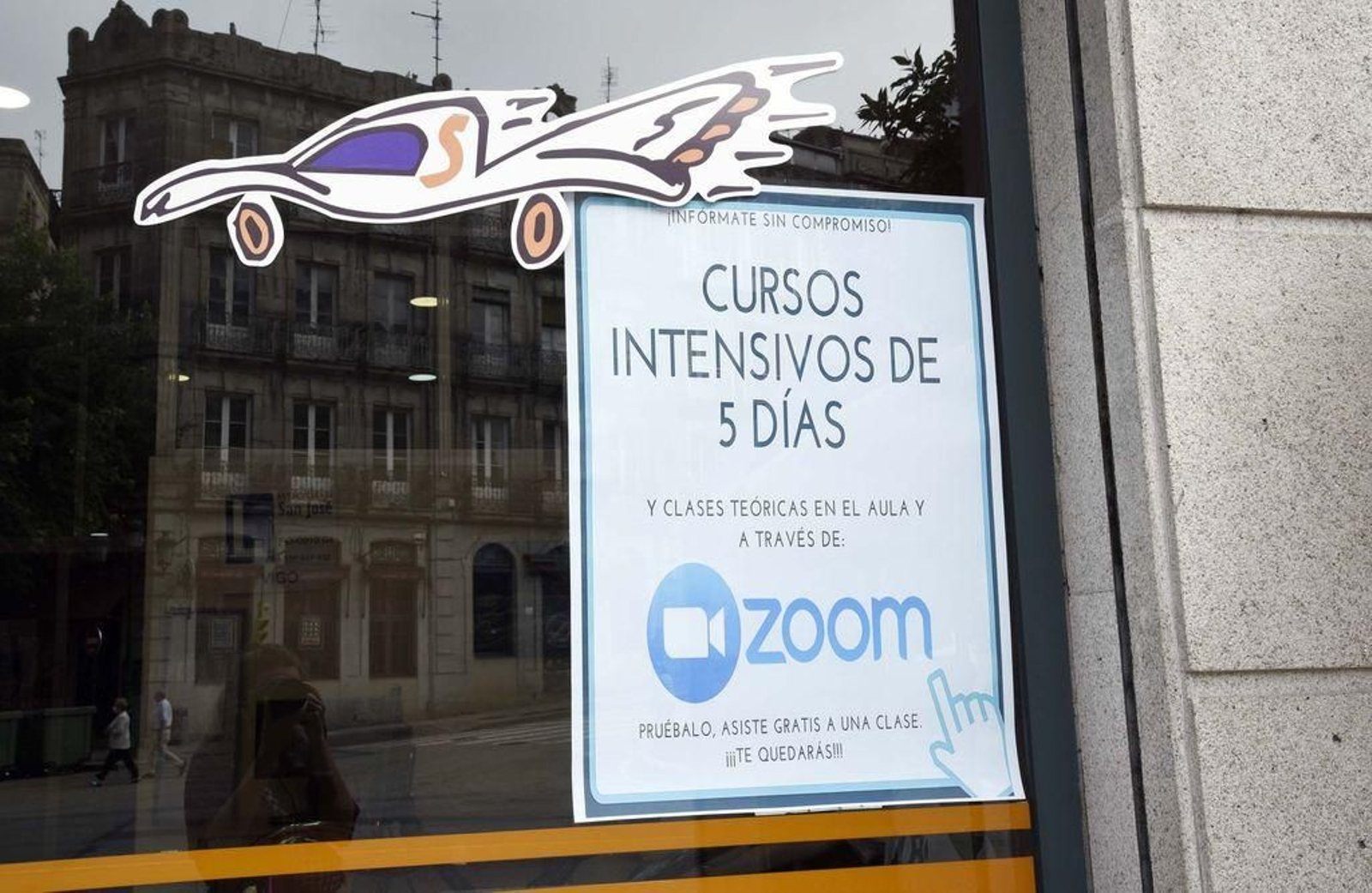 Las autoescuelas viguesas han adaptado su forma de trabajar a los tiempos del covid.