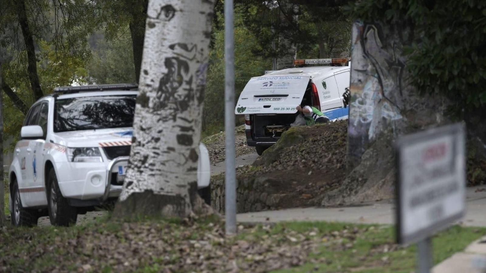 Lugar donde apareció al cadáver en el Miño. // Óscar Pinal