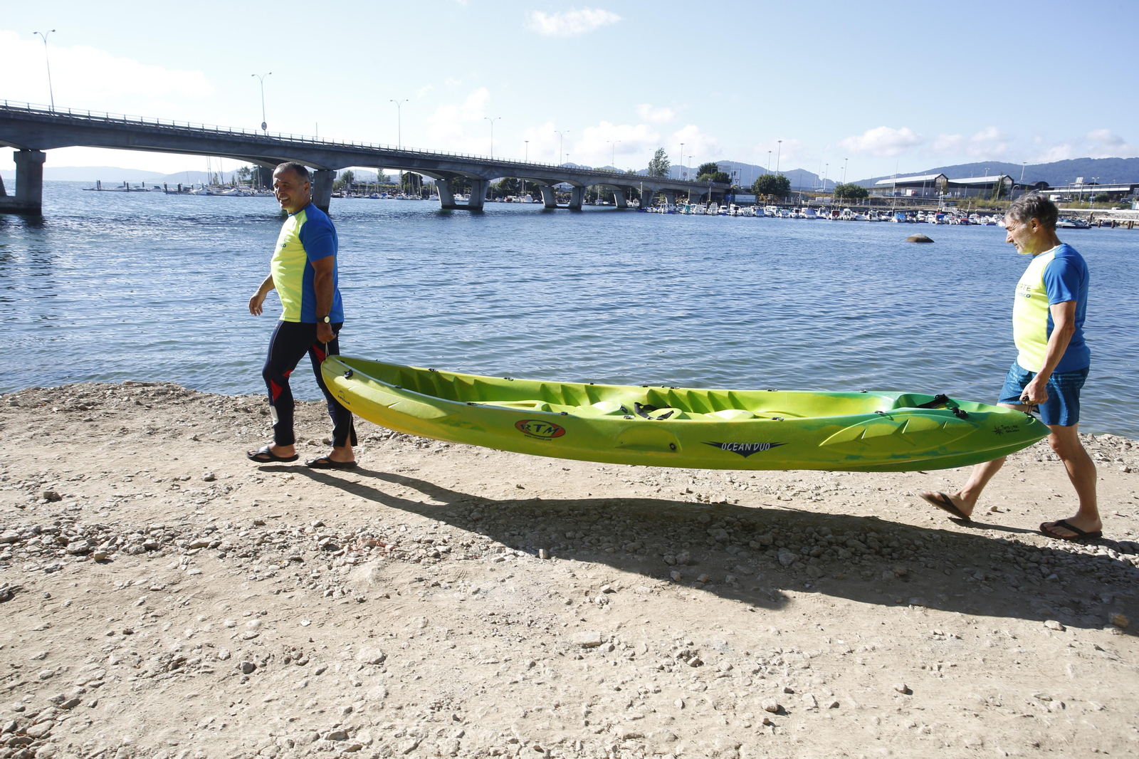 La jornada de entrenamiento especial de la mano de +Deporte Atlántico y el club de piragüismo Kayak Vigo