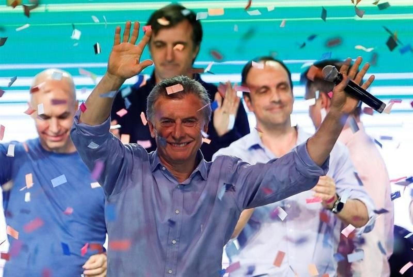 El presidente argentino, Mauricio Macri