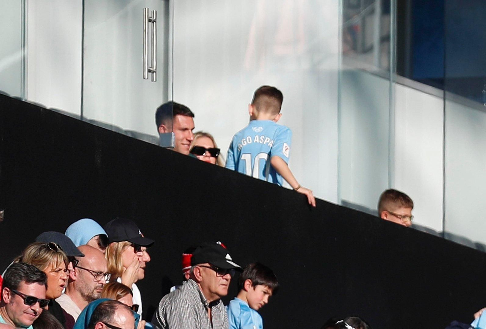 Hugo Mallo volvió a Balaídos.