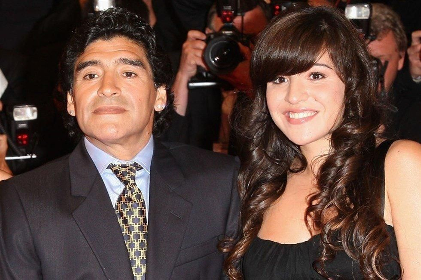 Maradona y su hija Gianinna