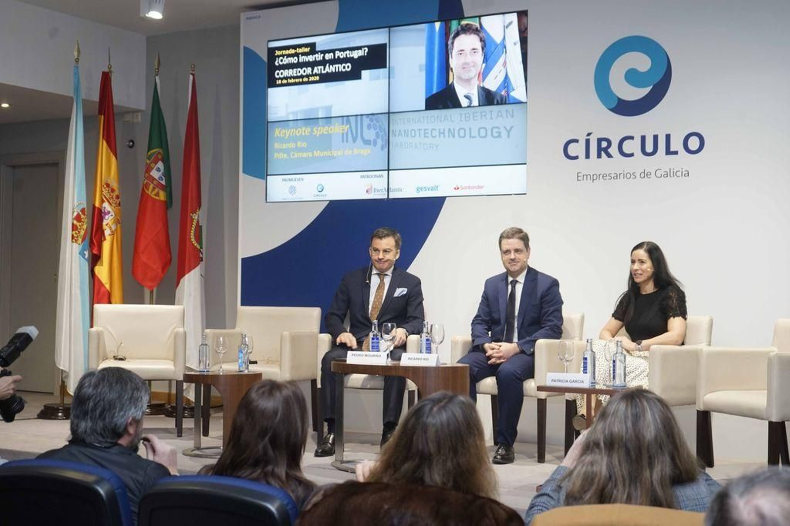 El Círculo de Empresarios de Galicia celebró ayer en Vigo un foro sobre inversión en Portugal.