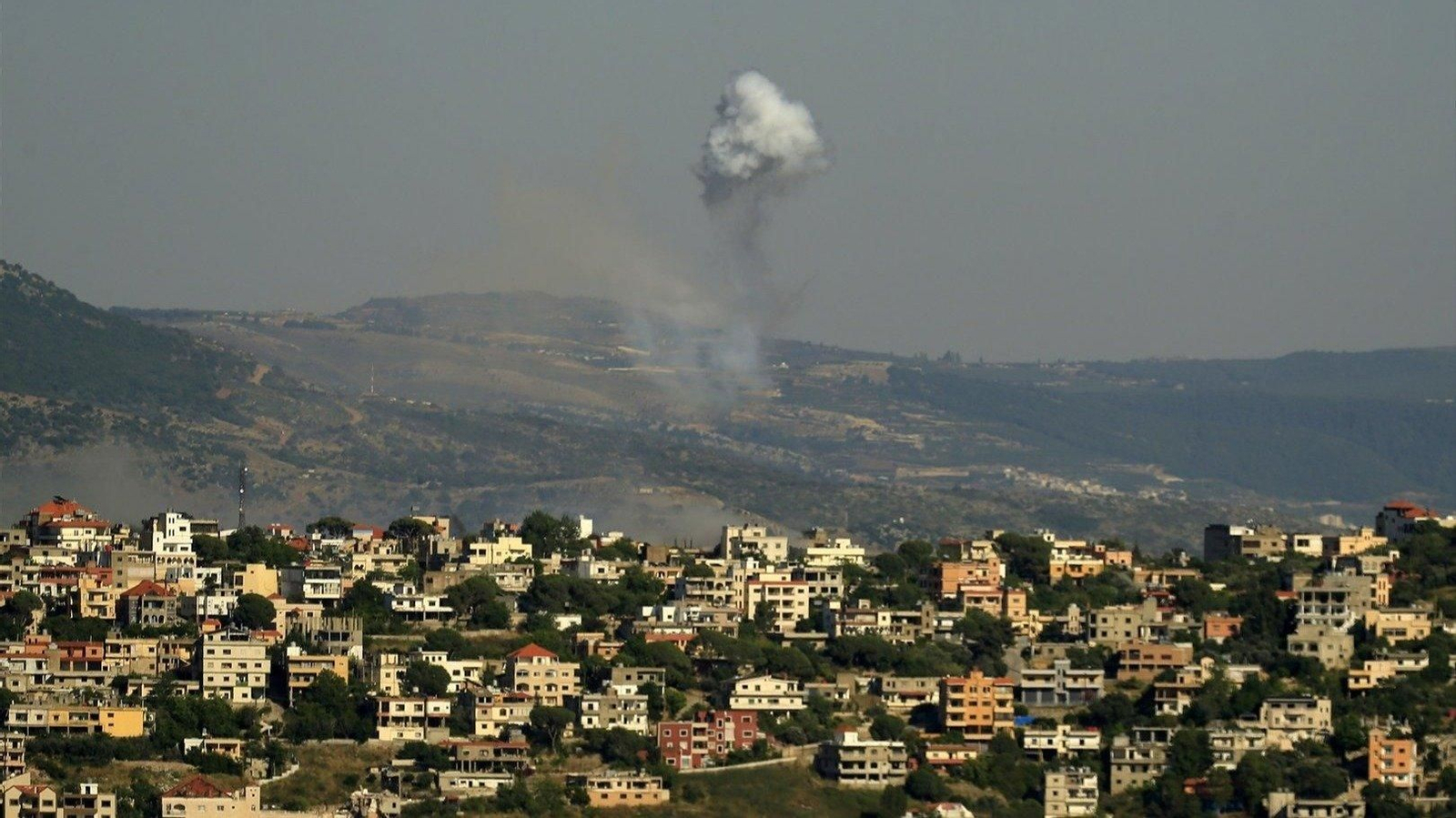 Bombardeo de Israel en el Líbano. // E.P.