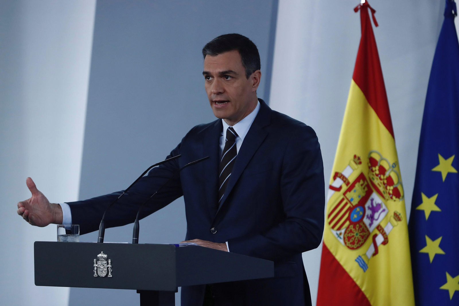 El jefe del Ejecutivo, Pedro Sánchez