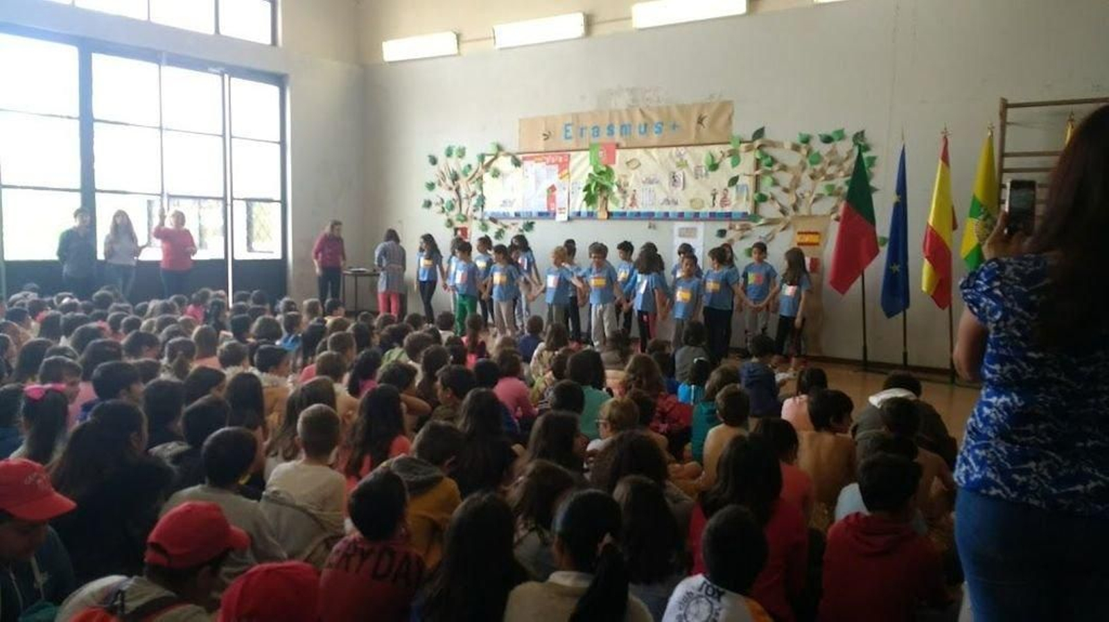 Un momento del acto de unión celebrado.