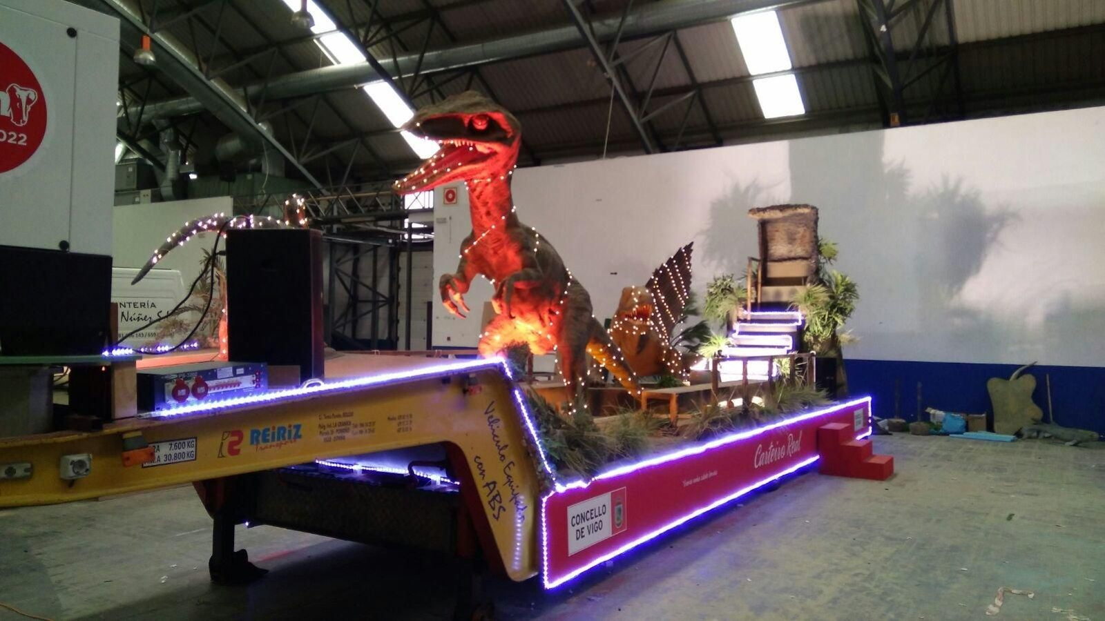 Las carrozas de los Reyes Magos de Vigo Foto Vicente 3