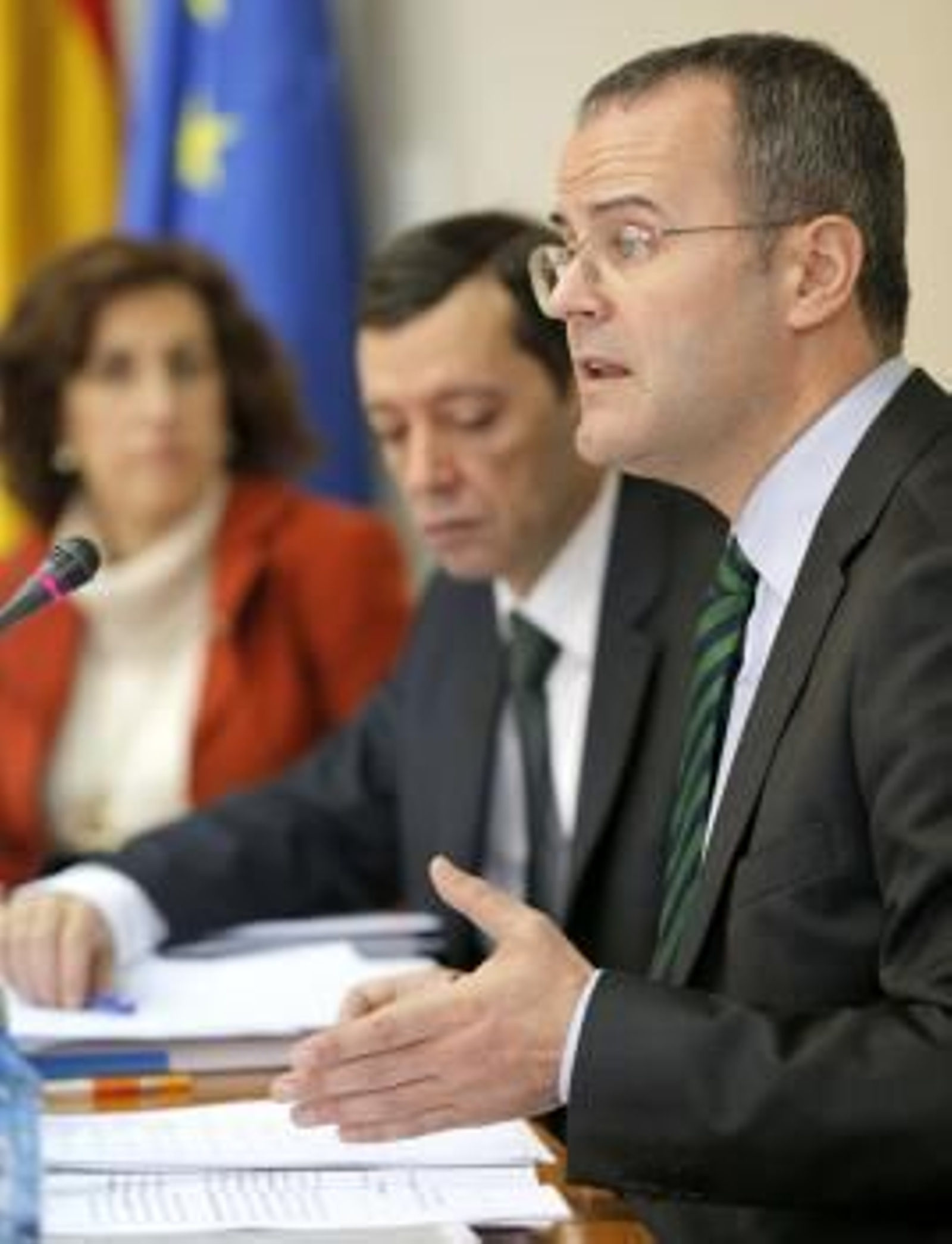 El conselleiro de Cultura, Educación y Ordenación Universitaria, Xesús Vázquez