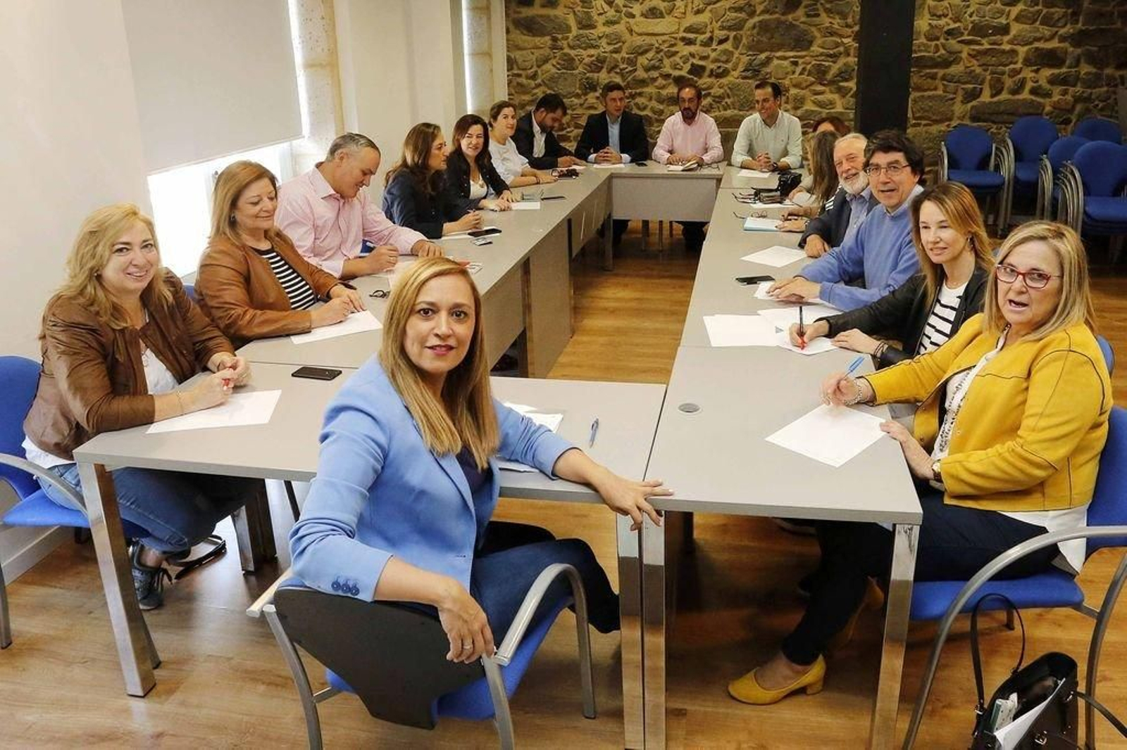 Muñoz destacó que el PP de Vigo está al frente de instituciones importantísimas para los vigueses.