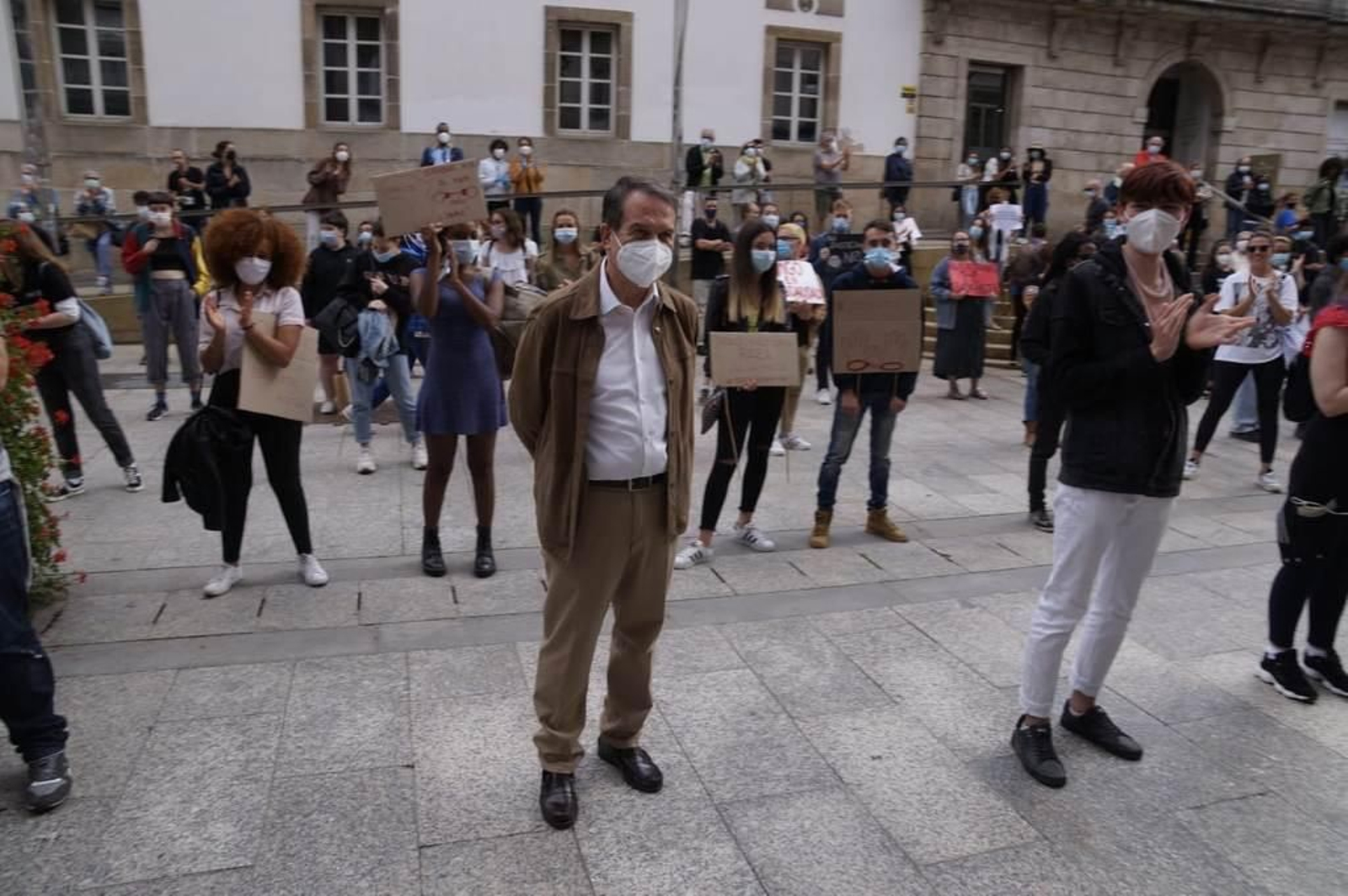 Concentraciones Black Lives Matter en Vigo 13