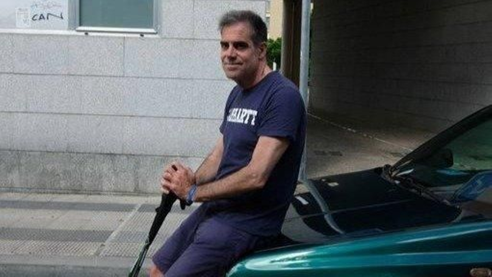 Juan Larreta, en una plaza reservada.