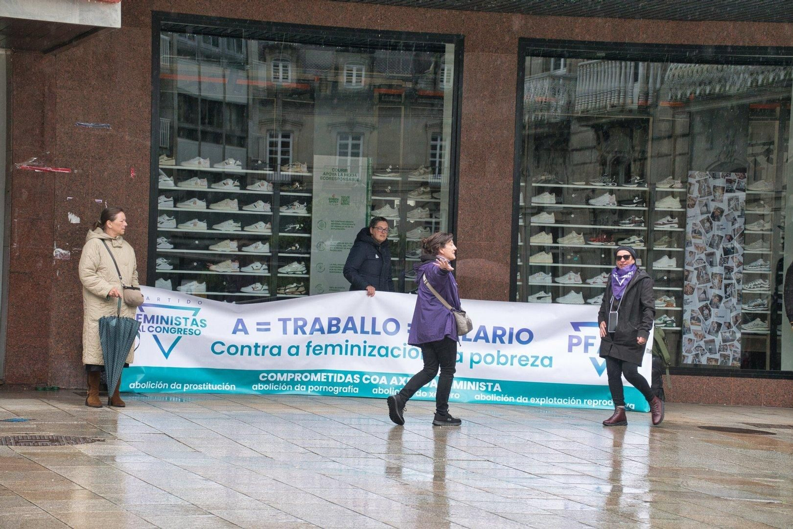 Manifestación de la CUT.