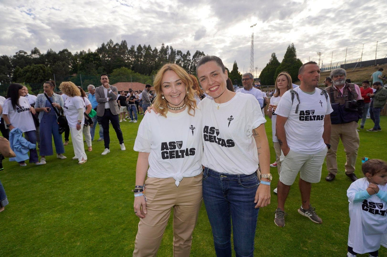Marián Mouriño y Xisela Aranda.