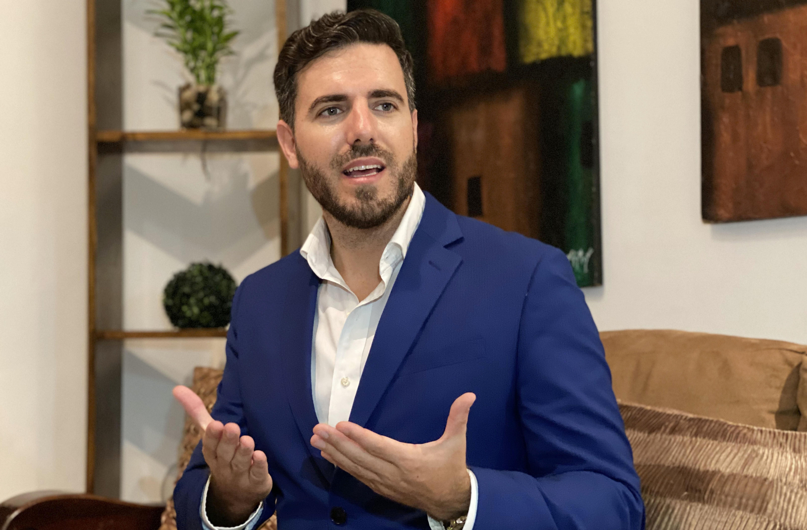 Fotografía cedida por Kayros Group del fundador y presidente de Kayros Group, Víctor López. EFE/ Kayros Group