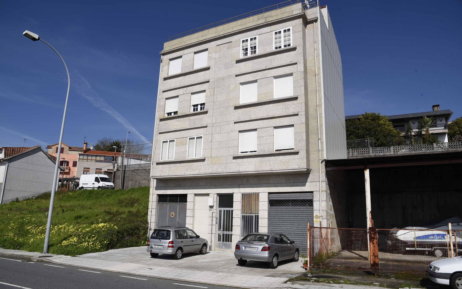 La intoxicación se produjo en le tercer piso de este edificio de la avenida del Aeropuerto.