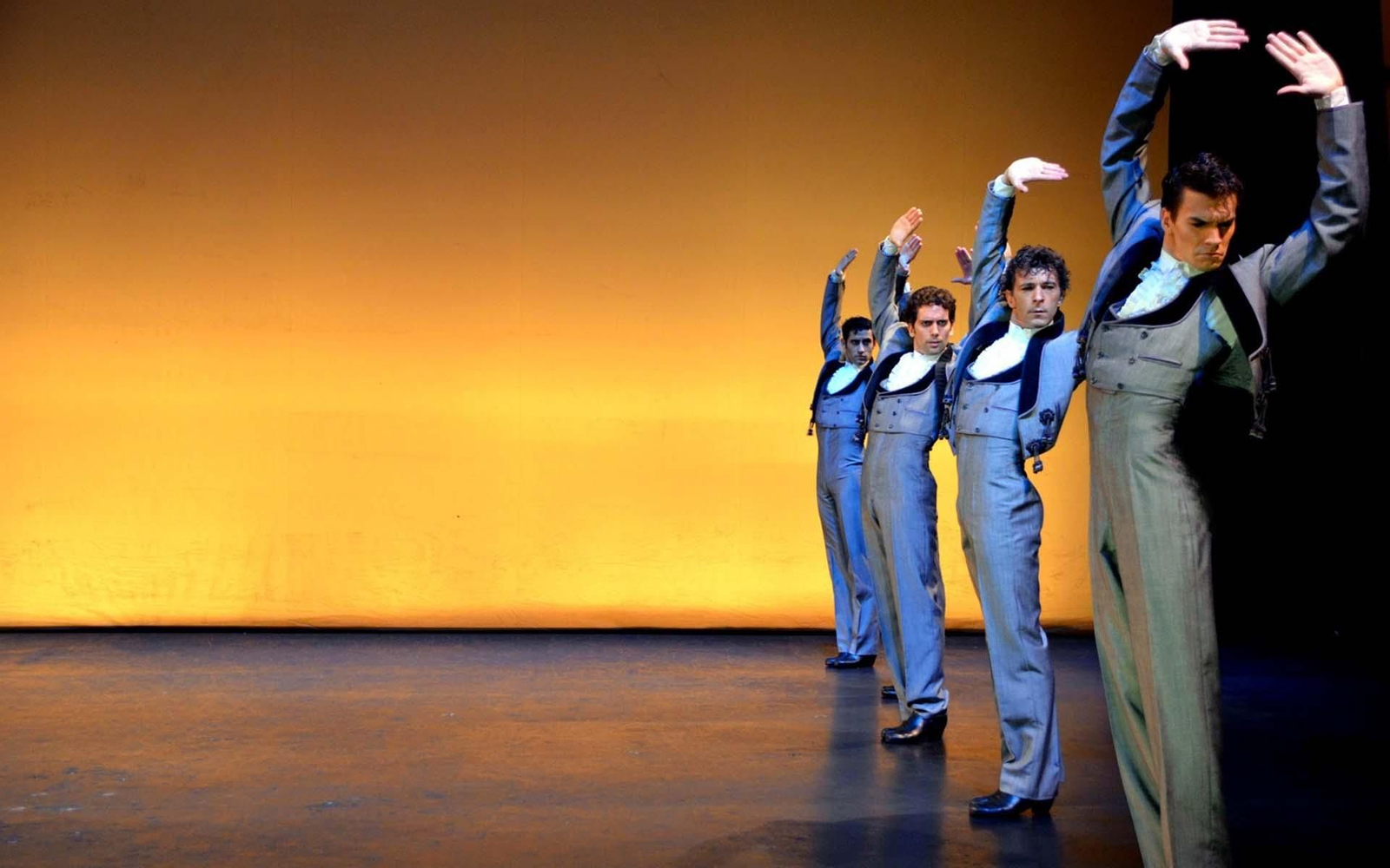 Fotografía cedida por el Ballet Nacional, que estrena mañana "Capricho español' en la Gala Dance Open Ballet Festival de San Petersburgo (Rusia). EFE