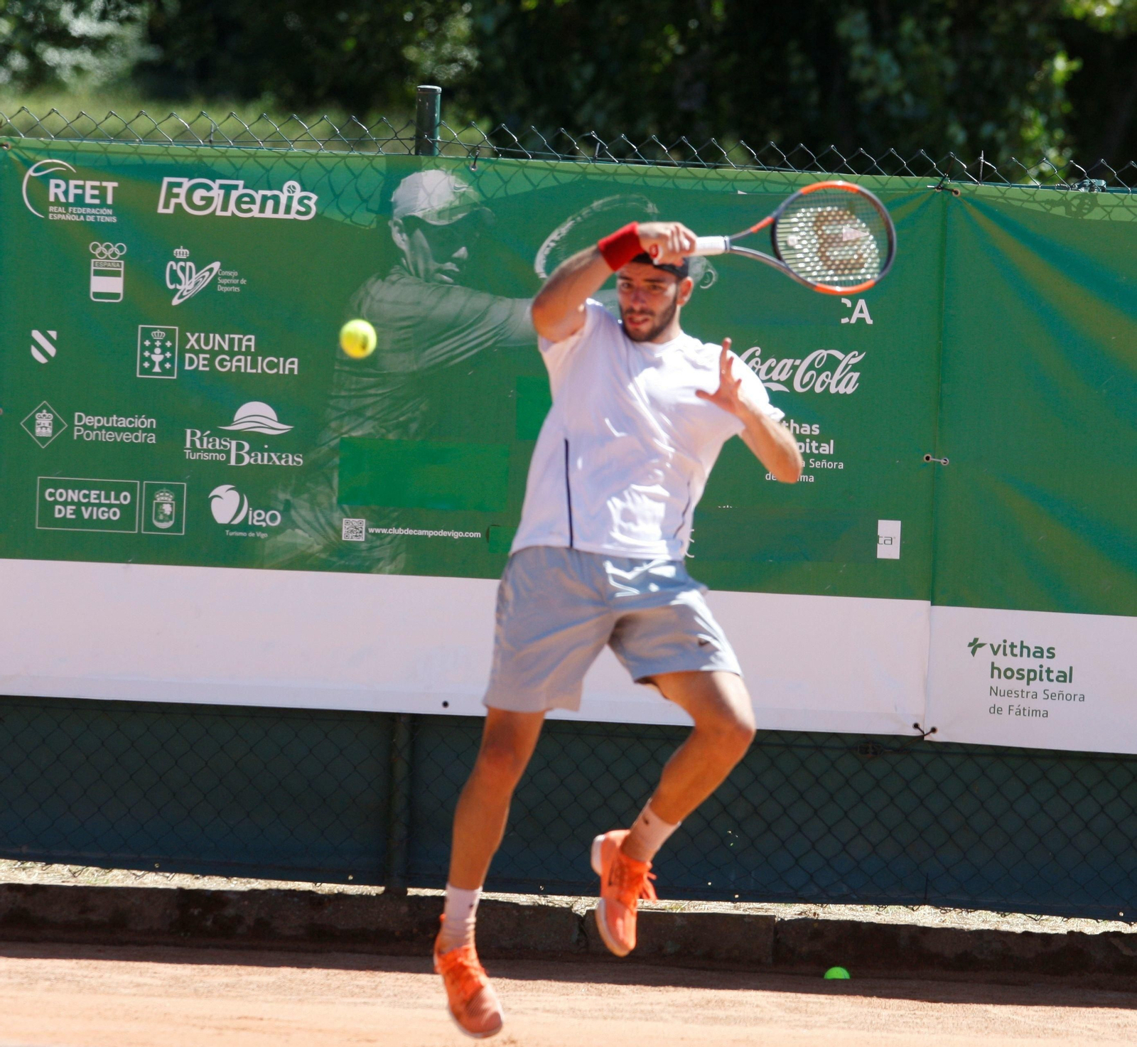 Eduard Esteve no ha cedido un solo set en todo el torneo vigués.