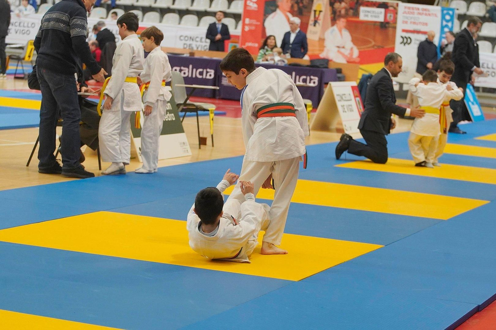 Fiesta del judo en As Travesas.