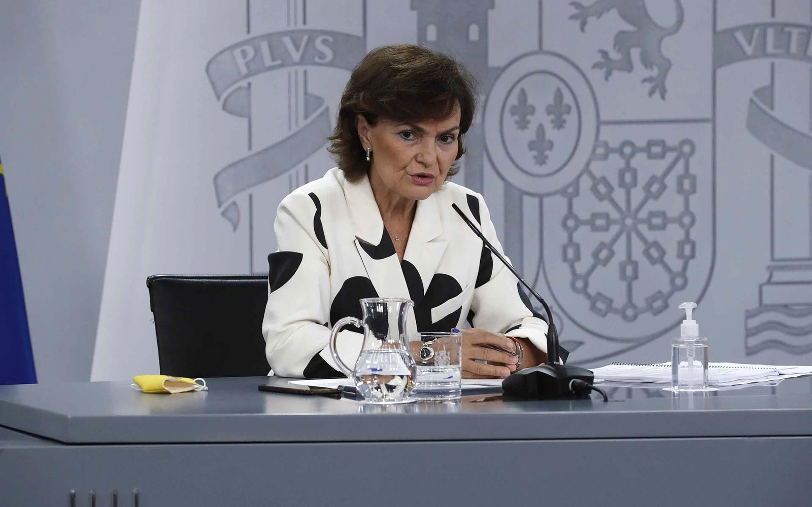 La vicepresidenta 1ª Carmen Calvo. EFE/Zipi