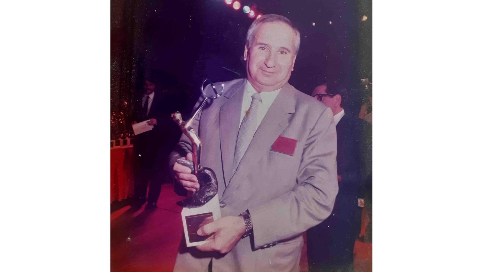 Argentina - Sanchez G. Premiado por su trayectoria como empresario, en Madrid web