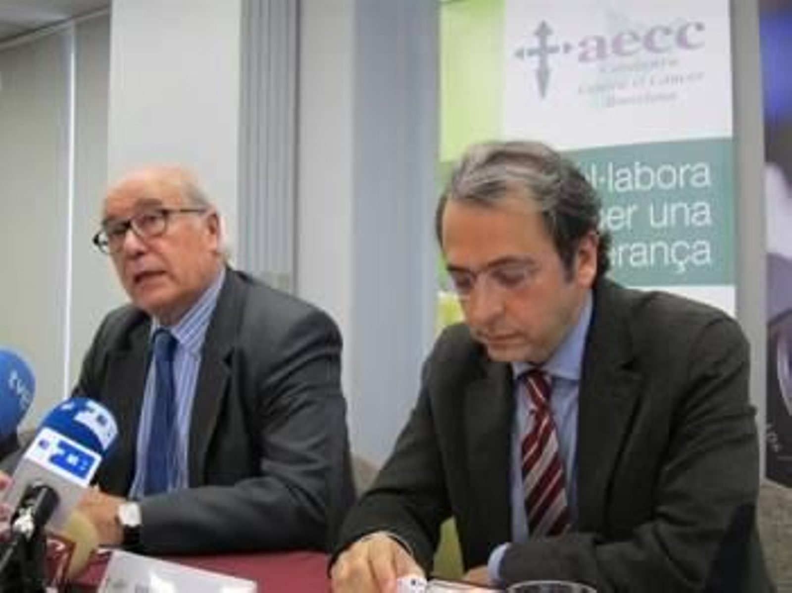 José María Llovet, en la presentación del tratamiento para este cáncer. (Foto: E.P.)