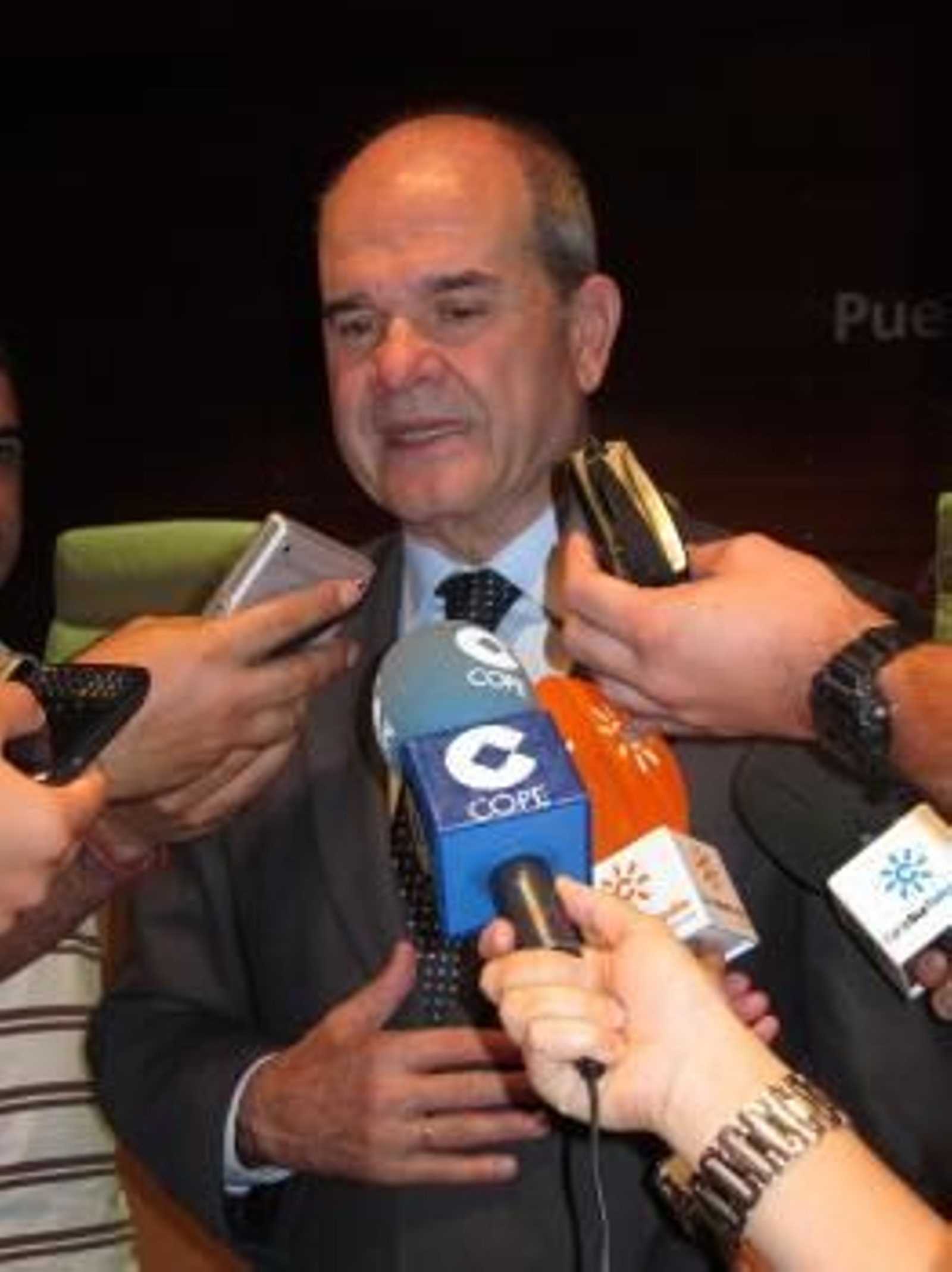 El Vicepresidente De Política Territorial, Manuel Chaves,