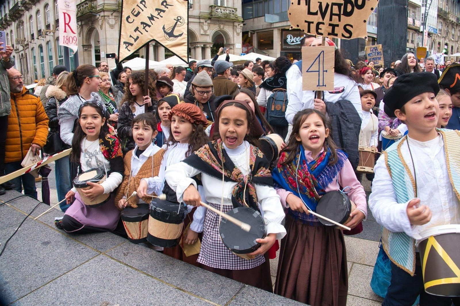 Celebración de la Reconquistiña en Vigo.