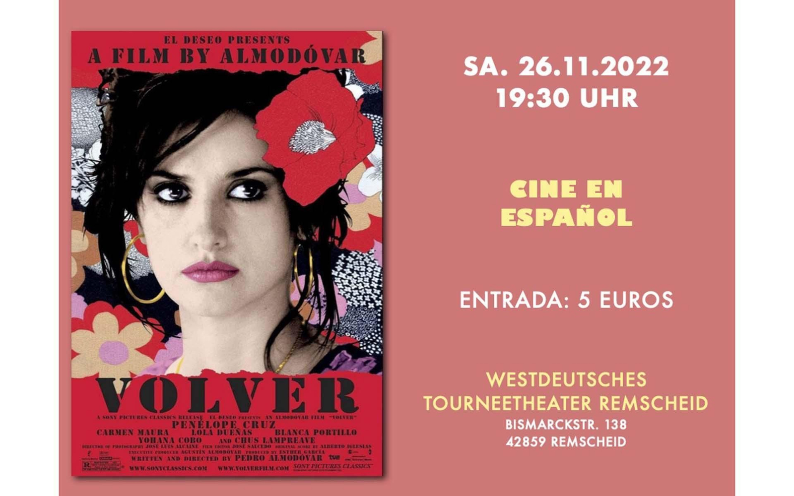 Alemania Cine Volver web