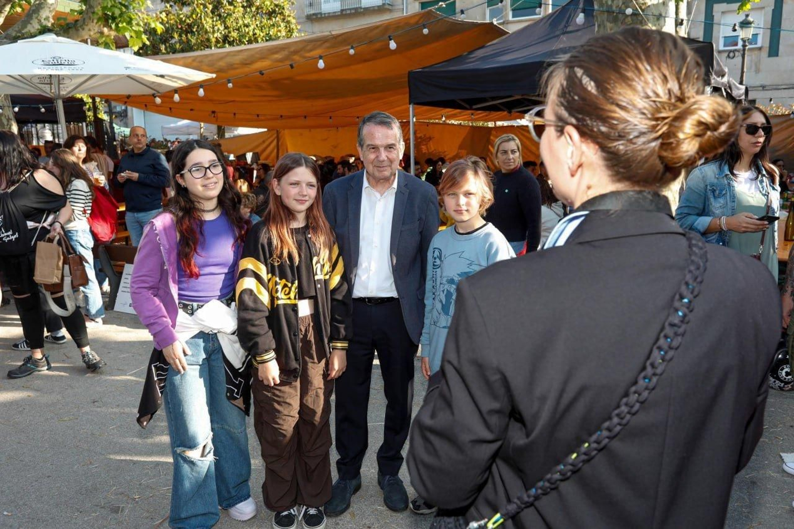 Abel Caballero, en la Brincadeira.