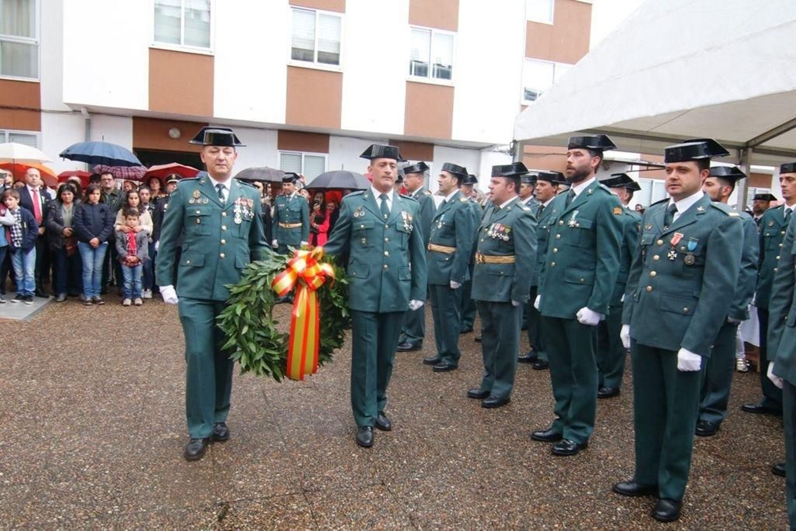 La Guardia Civil de Vigo celebró ayer  a su patrona.