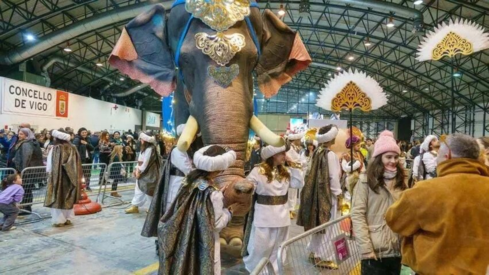 Galería | La Cabalgata de Reyes de Vigo en el Ifevi