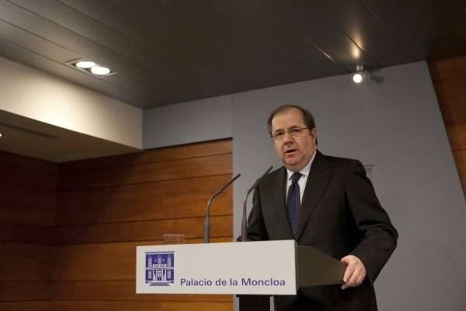 Juan Vicente Herrera, presidente de la Junta de  Castilla y León.