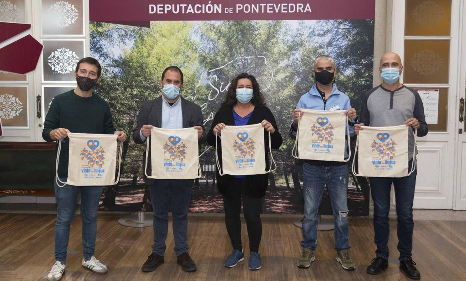 A edición número vinte do Correlinguas presentouse onte na Deputación provincial de Pontevedra.