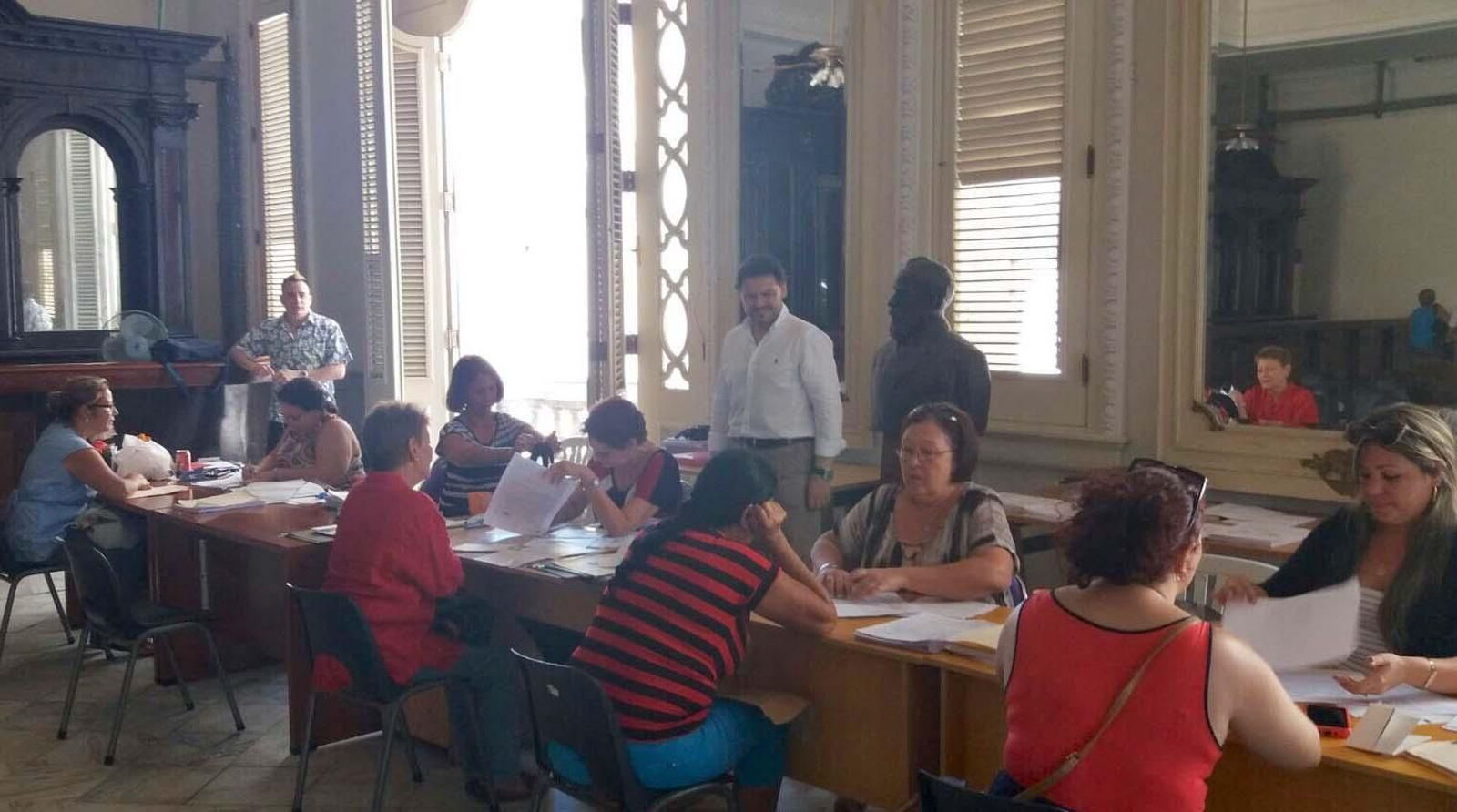 La Federación de Sociedades Gallegas de Cuba tiene su sede en el Palacio del antiguo Centro Gallego de La Habana