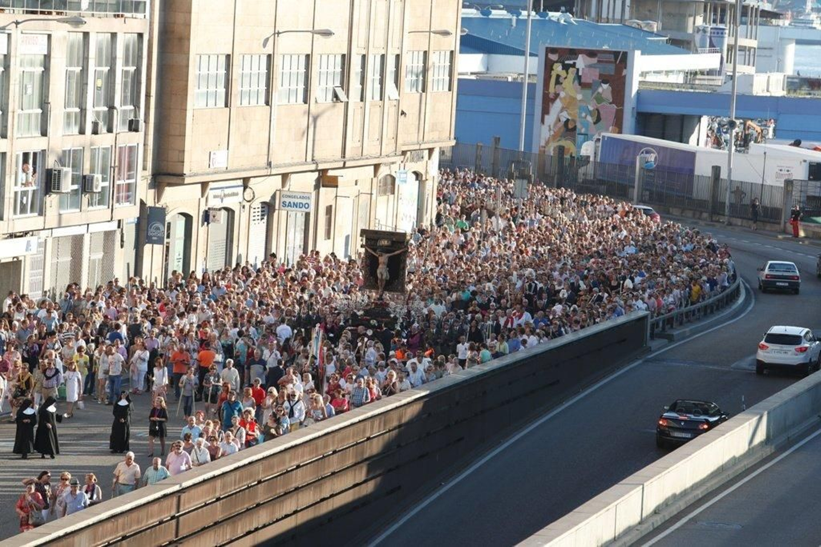 La procesión del Cristo foto JV Landín 072