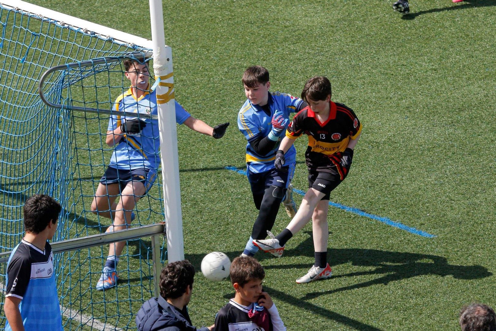 Torneo europeo de fútbol gaélico en Montecastelo.