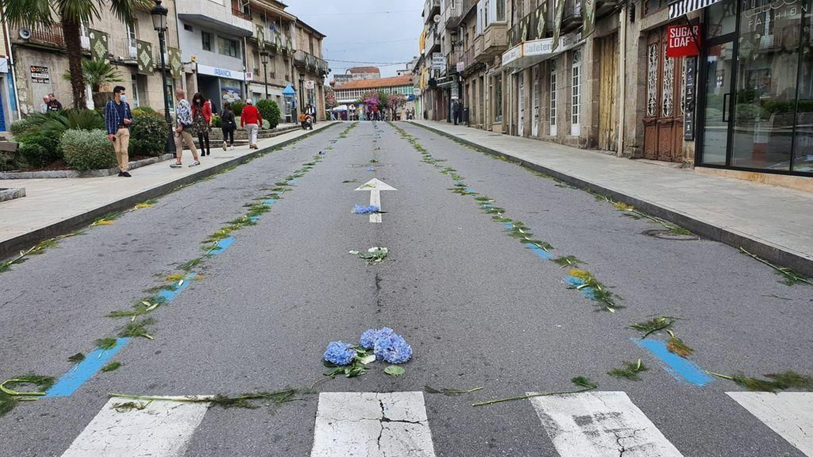 Un Corpus diferente sin fieles en Ponteareas 9