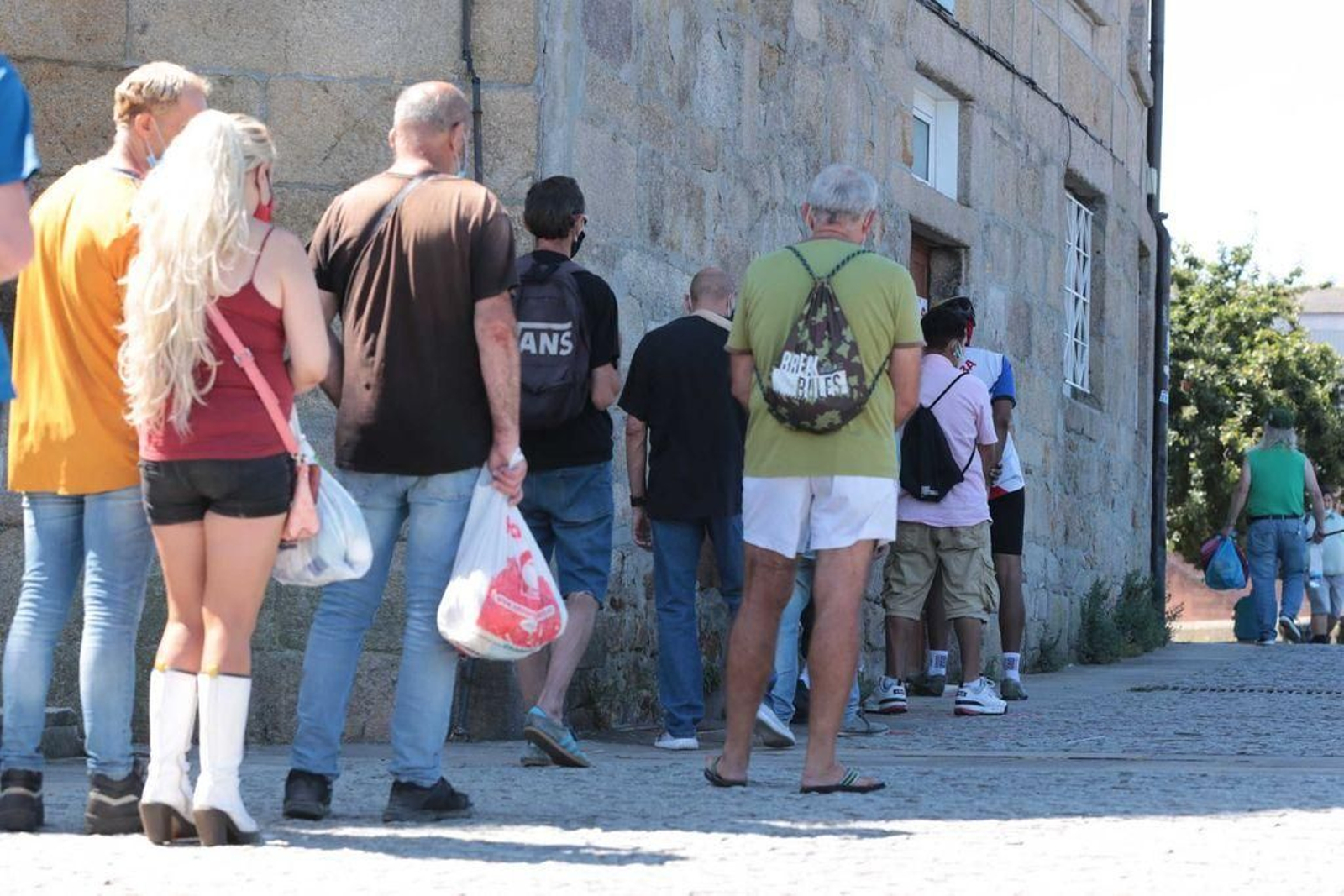 En los comedores sociales de Vigo está previsto la introducción de la cita previa para evitar aglomeraciones,