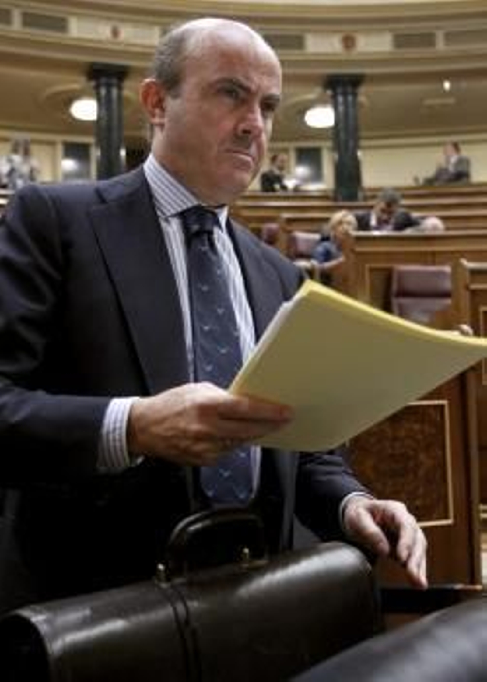 El ministro de Economía y Competitividad, Luis de Guindos