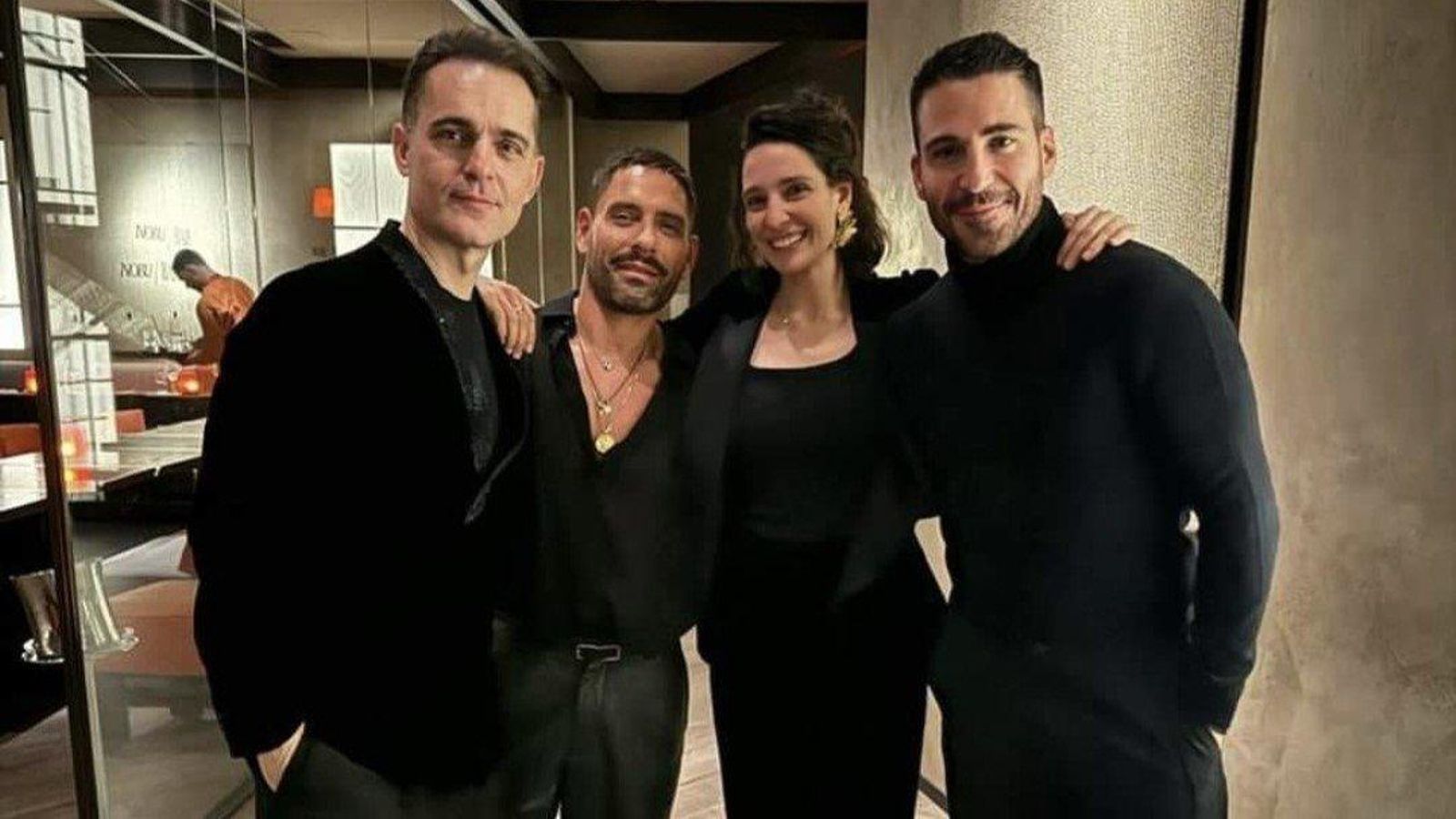 Pedro Alonso, bien acompañado.