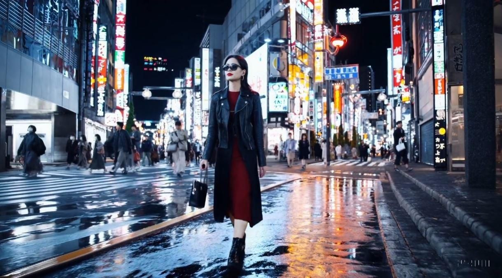 Fotograma de un vídeo creado por Sora.