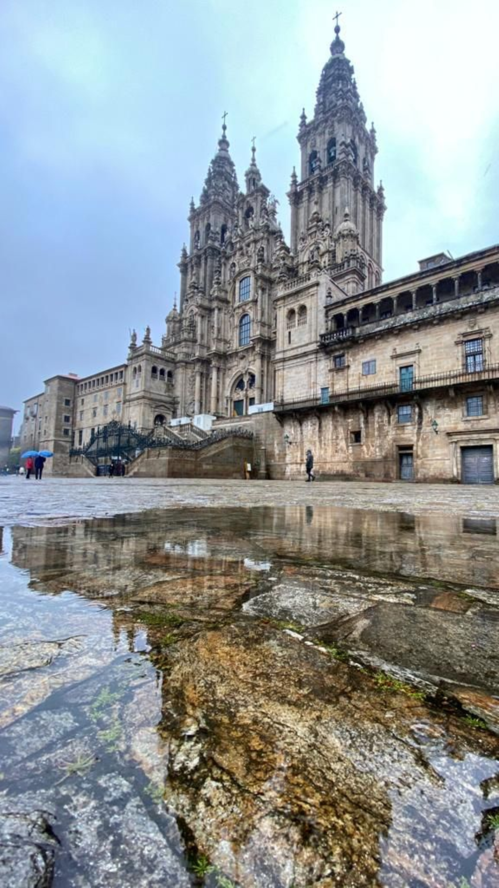 La Catedral de Compostela luce libre de andamios. // Alberte