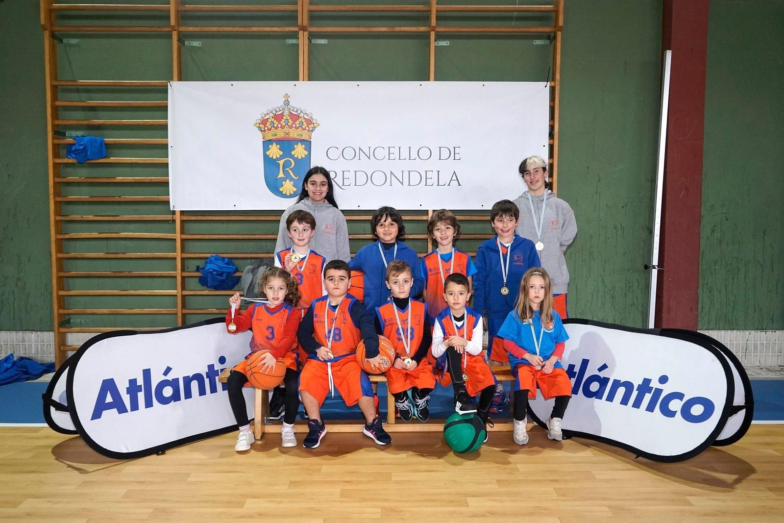 Presentación de los equipos del Club Baloncesto Redondela de la mano de +Deporte Atlántico.